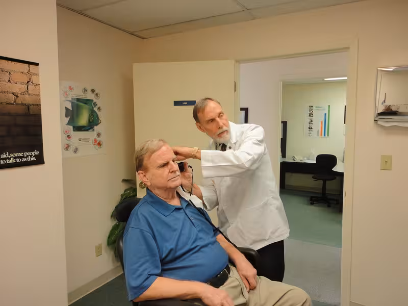 Booking a Private Microsuction Visit in Welwyn Garden City: An audiology clinic setting Audiology clinic for Booking a Private Microsuction Visit in Welwyn Garden City - Welwyn Garden City - Private Microsuction...